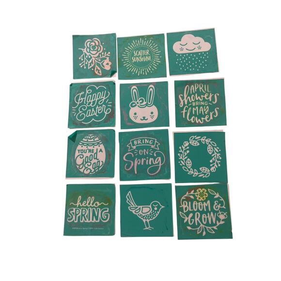 Chalk Couture Hello Spring, Easter & Photo Holders Mini Reusable‎ Transfers - Picture 5 of 6